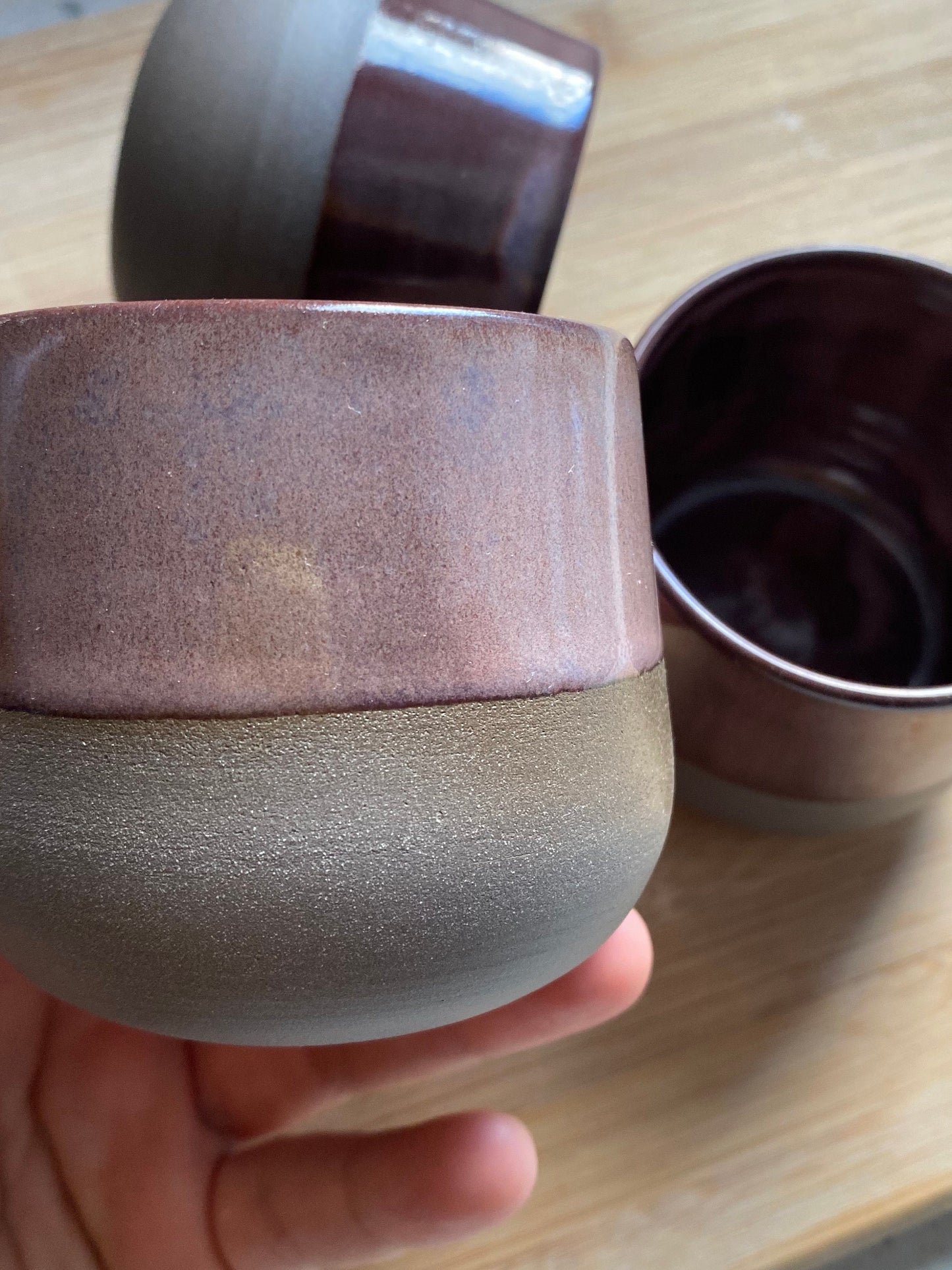 Artisan Handmade Ceramic Wine Tumbler Stylish and Functional Drinkware for Red or White Wine Perfect Gift for Wine Enthusiasts