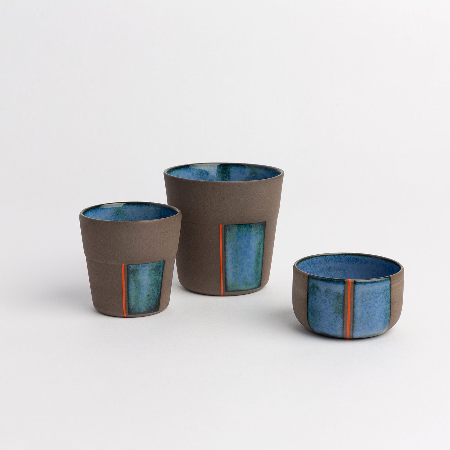 Stoneware Espresso Cup and Tumbler, Perfect Housewarming Gift, Artisan Mug for Coffee Lovers, Unique Handmade Ceramic Gift