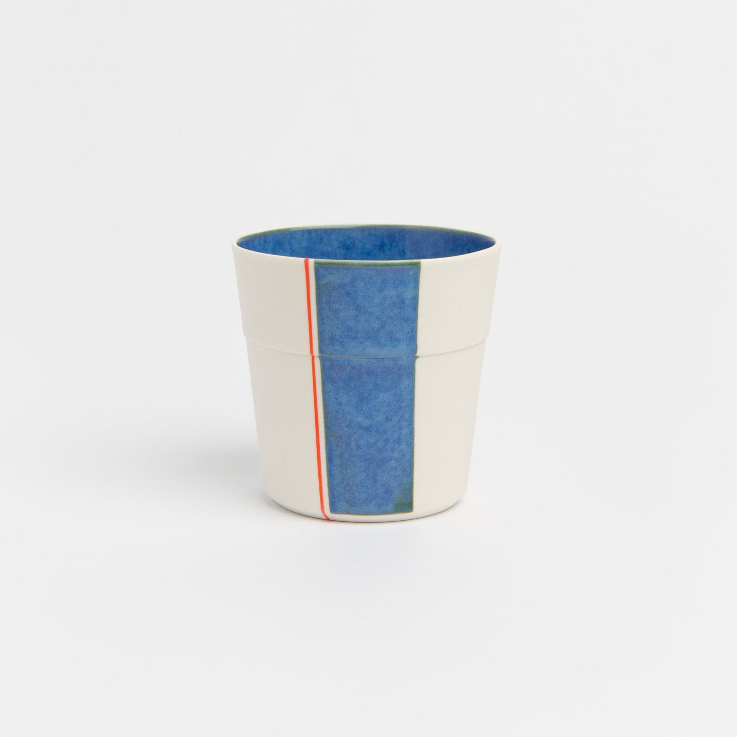 Abstract Pottery Porcelain Cups - Three Different Sizes, Handcrafted Ceramic Drinkware, Unique Artistic Design for Coffee & Tea Lovers