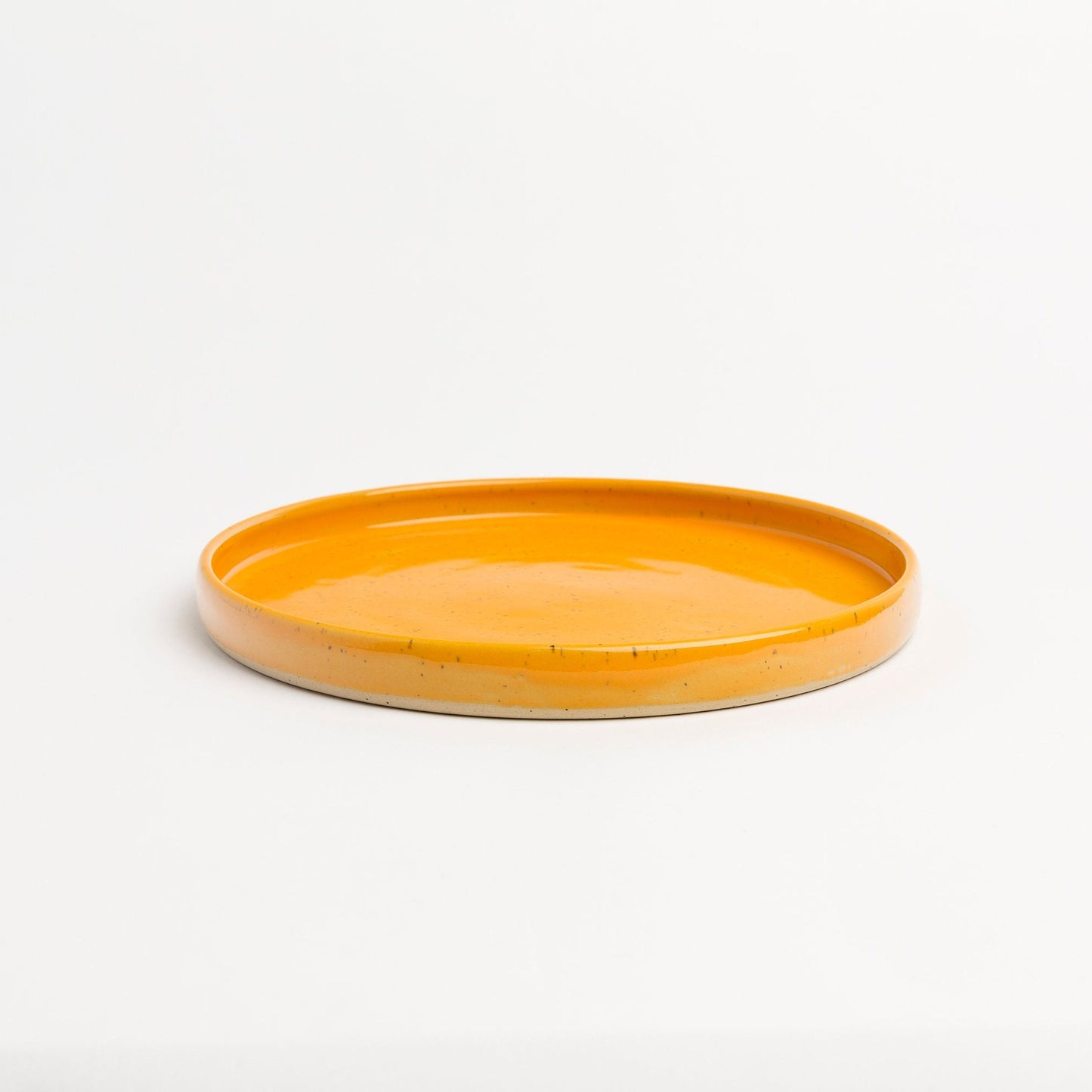 Handmade Ceramic Plate Unique Stoneware Design Perfect for Serving or Display Rustic and Elegant Ideal for Home Decor and Gifts