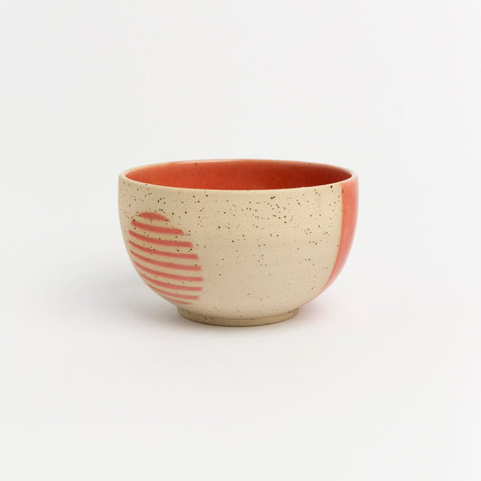 Handmade Stoneware Ceramic Bowl - Wheel Thrown Pottery for Rustic Kitchen and Dining Decor - Perfect Unique Gift