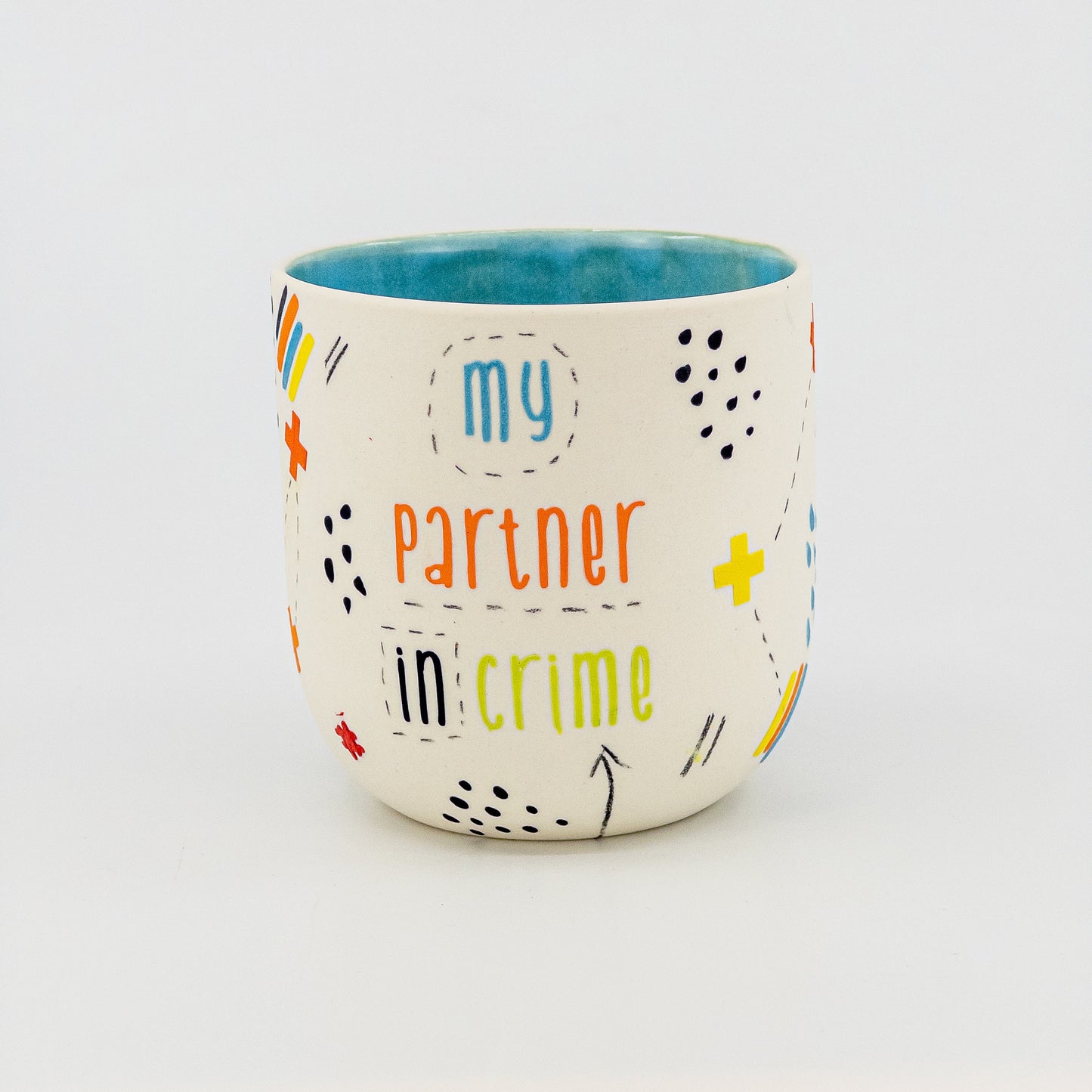 Handmade Ceramic Cup Pottery Art with Custom Porcelain Design Personalized Friendship for Unique Gifts