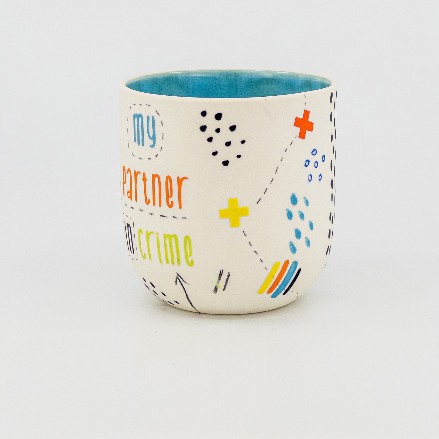 Handmade Ceramic Cup Pottery Art with Custom Porcelain Design Personalized Friendship for Unique Gifts