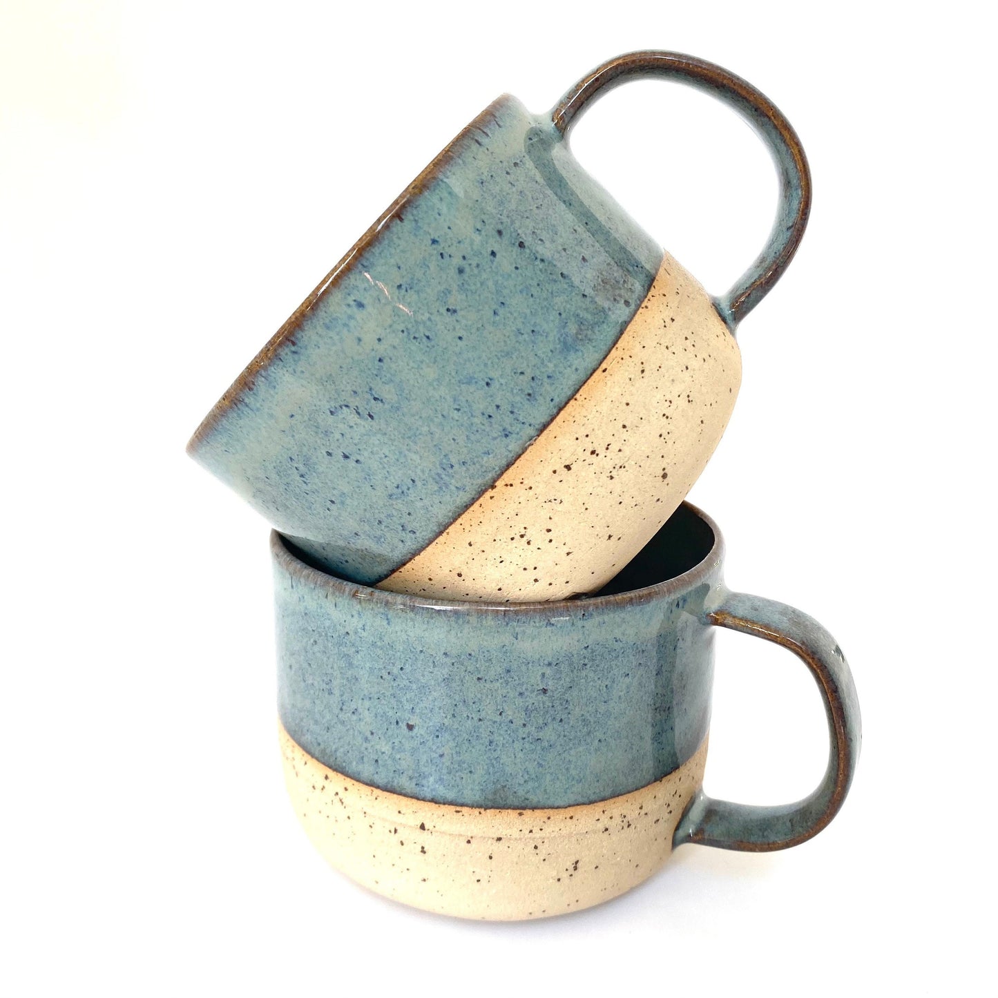 Rustic Decorated Tea and Coffee Mug Large Ceramic Mug for Latte and Cappuccino Perfect Housewarming Gift and Home Decoration
