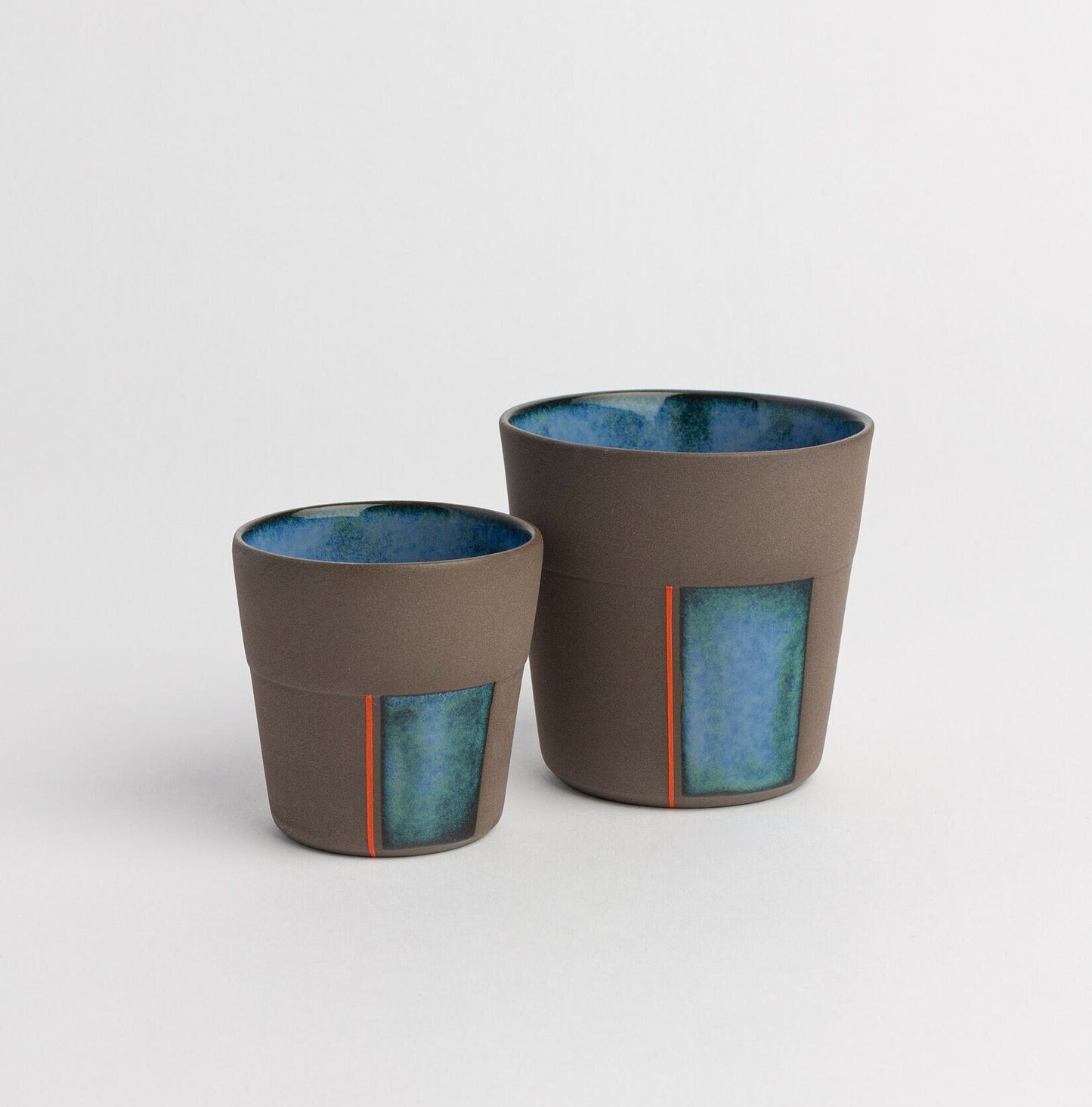 Stoneware Espresso Cup and Tumbler, Perfect Housewarming Gift, Artisan Mug for Coffee Lovers, Unique Handmade Ceramic Gift