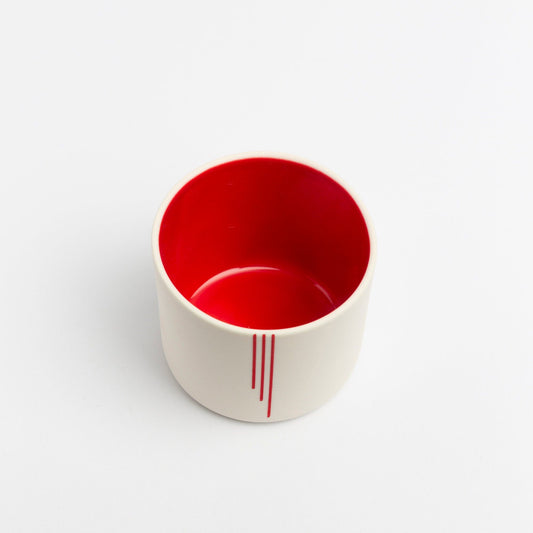 Porcelain Coffee Cup Minimalist Tumbler Modern Bright Tea Cup Artisan Porcelain Cup Perfect Barista Mug for Coffee and Tea Lovers