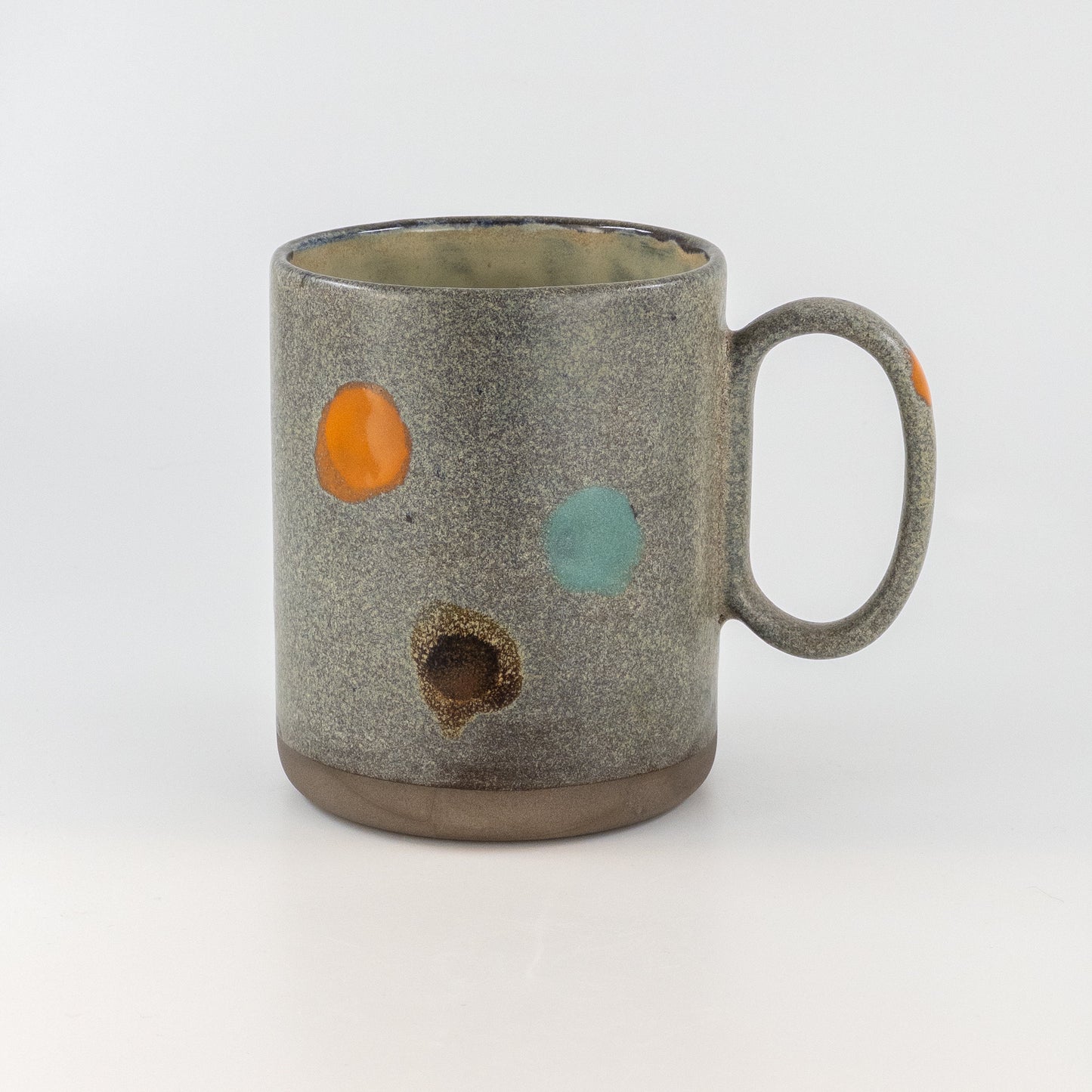 Handmade Large Ceramic Mug Stoneware Pottery Cup 15oz Mug Stoneware Coffee and Tea Mug Rustic