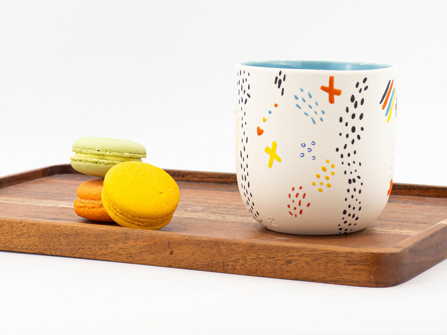 Cute Porcelain Cup Handmade Ceramic Mug Artistic Tea Cup Unique Coffee Cup Perfect Gift for Friend