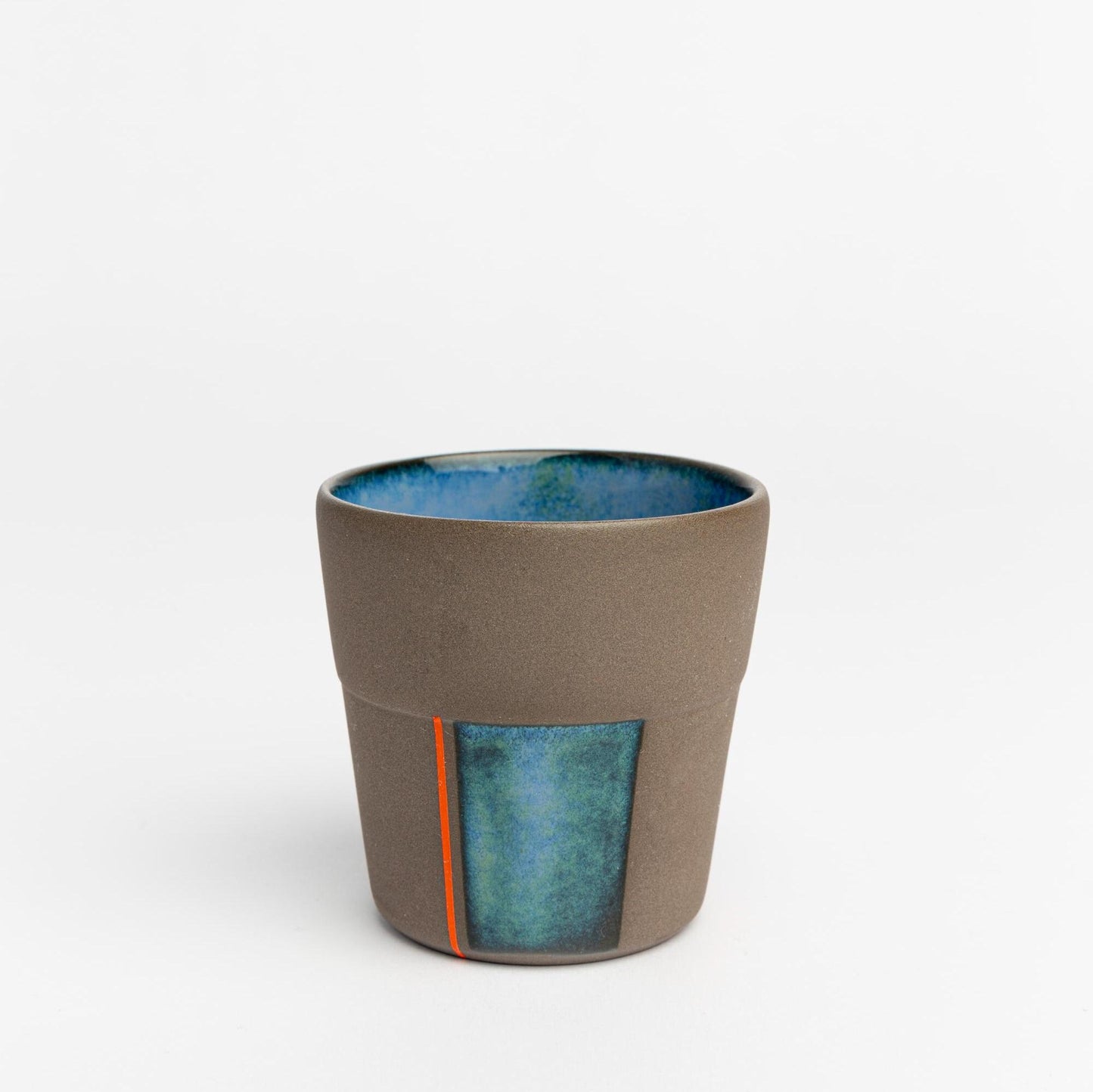 Stoneware Espresso Cup and Tumbler, Perfect Housewarming Gift, Artisan Mug for Coffee Lovers, Unique Handmade Ceramic Gift
