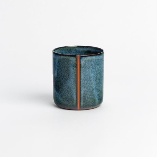 Coffee Lover Rustic Green Tea or Coffee Cup for Nature Lover Gift Ideas Japanese Inspired Handmade Pottery Artistic Ceramic Gift