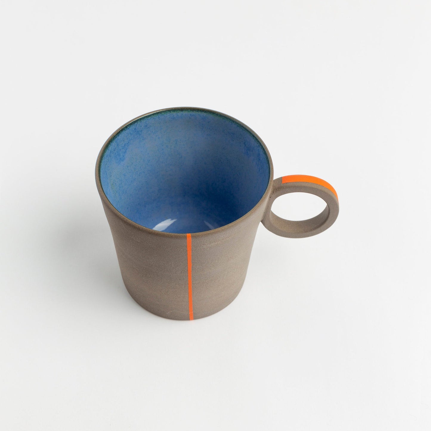 Pottery Wheel Thrown Mug Artistic Stoneware Tea Cup Perfect Coffee Lovers Gift Handcrafted Ceramic Coffee Mug with Unique Design