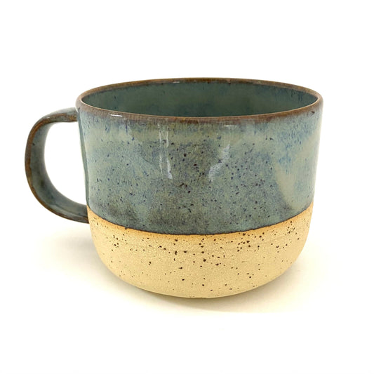 Rustic Decorated Tea and Coffee Mug Large Ceramic Mug for Latte and Cappuccino Perfect Housewarming Gift and Home Decoration