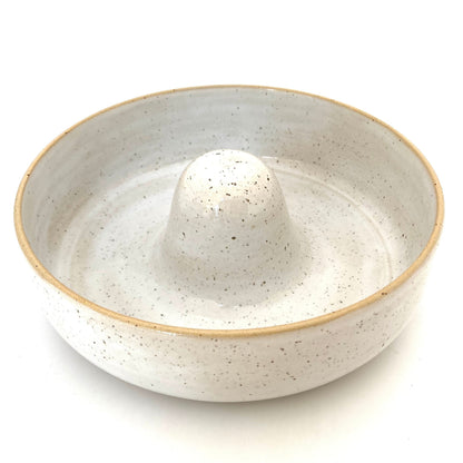 Stoneware Slow Feeder Bowl for Dogs & Cats Handmade Ceramic Pet Bowl Perfect Slow Feeding Solution Unique Pet Gift for Pet Lover