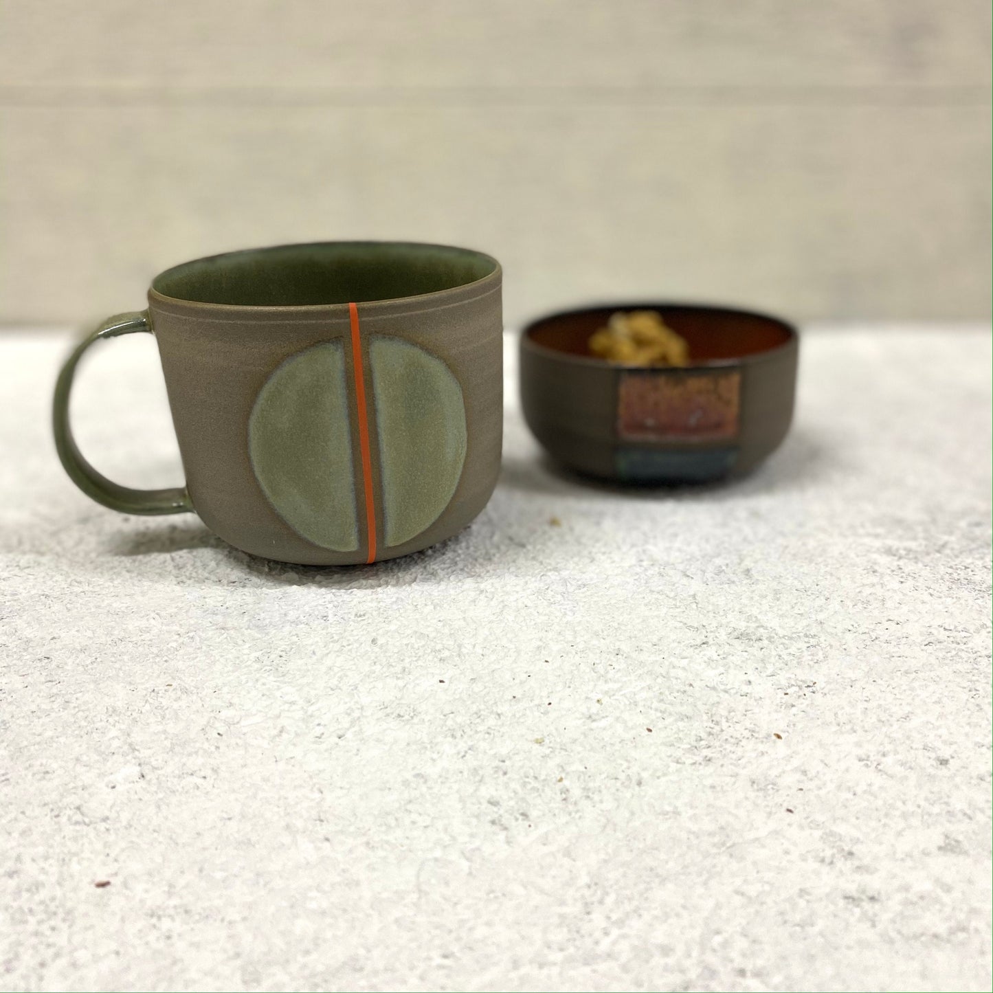 Handmade Ceramic Mug Perfect Gift Idea for Clients Boyfriend Girlfriend Bride Unique Thoughtful Design