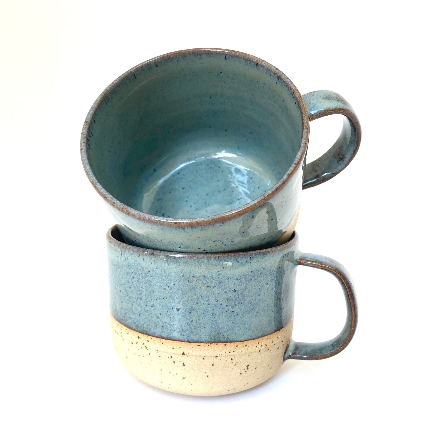 Rustic Decorated Tea and Coffee Mug Large Ceramic Mug for Latte and Cappuccino Perfect Housewarming Gift and Home Decoration