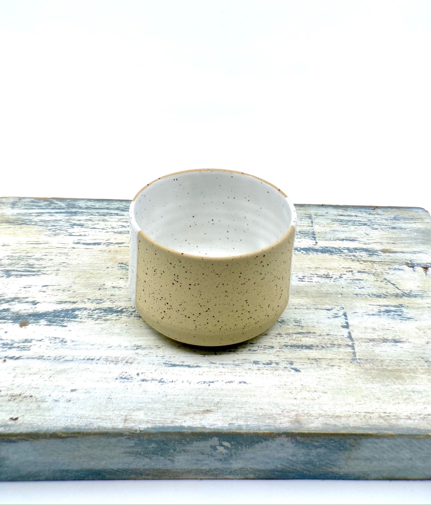 Linear Stoneware Tumbler Minimalist Line Art Pottery Mug Modern Design Tumbler for Tea, Coffee, and Home Decor