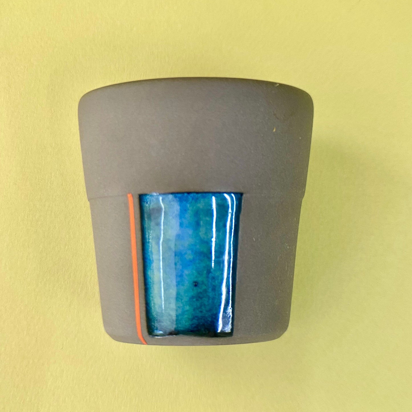 Handmade Espresso Size Stoneware Cup Ceramic Coffee Mug Artisan Tea Cup Unique Pottery Handcrafted Artisan Stoneware Gift