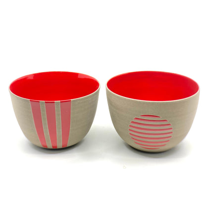 Pottery Rice Bowls Handmade Stoneware Tapas Bowls Artisan Asian Soup Bowls Decorative Ceramic Bowls for Kitchen Unique Gift Idea