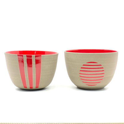 Pottery Rice Bowls Handmade Stoneware Tapas Bowls Artisan Asian Soup Bowls Decorative Ceramic Bowls for Kitchen Unique Gift Idea