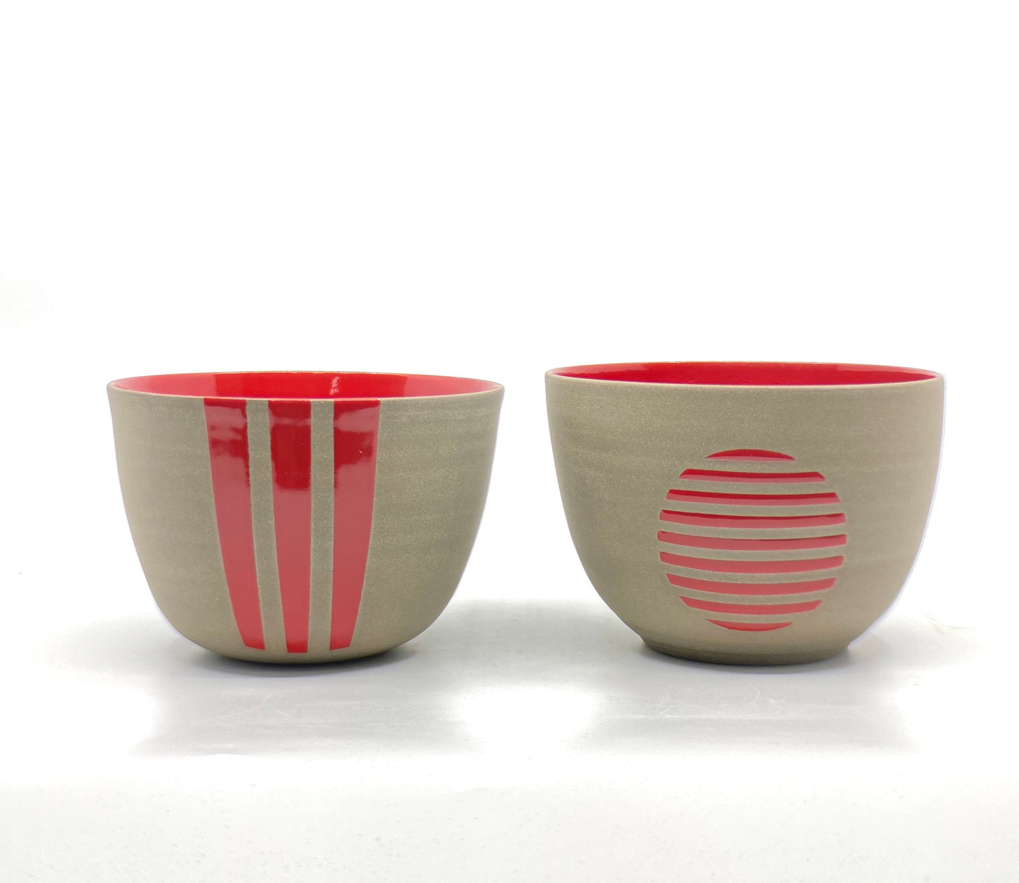 Pottery Rice Bowls Handmade Stoneware Tapas Bowls Artisan Asian Soup Bowls Decorative Ceramic Bowls for Kitchen Unique Gift Idea