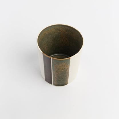 Handmade Porcelain Brush Holder, Contemporary Porcelain Cup, Housewarming gift, Gift for her, gift for him