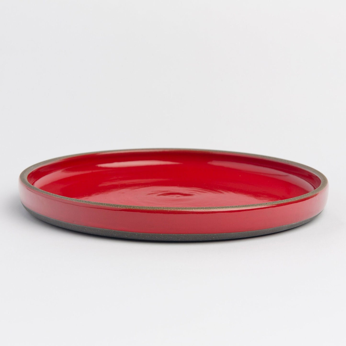 Handmade Ceramic Plate Wheel Thrown Pottery Dinnerware Artisan Stoneware Plate Perfect for Elegant Dining or Unique Home Decor
