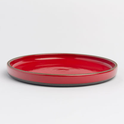 Handmade Ceramic Plate Wheel Thrown Pottery Dinnerware Artisan Stoneware Plate Perfect for Elegant Dining or Unique Home Decor