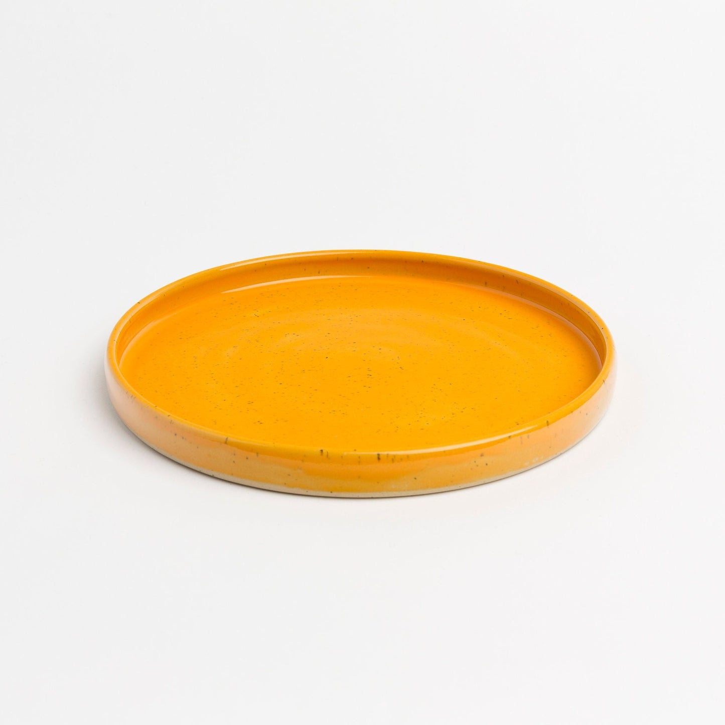 Handmade Ceramic Plate Unique Stoneware Design Perfect for Serving or Display Rustic and Elegant Ideal for Home Decor and Gifts