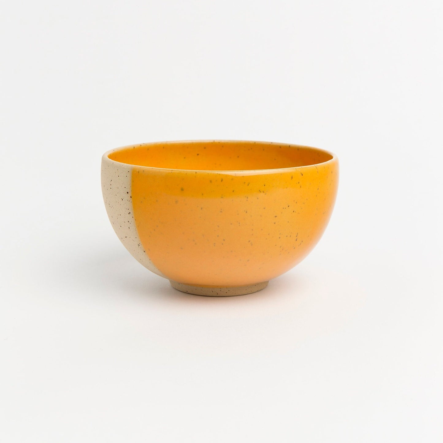 Pottery Yellow Cereal Bowl Unique Pottery Bowl for Breakfast and Snacks Handmade Gift for Kitchen and Dining Decor