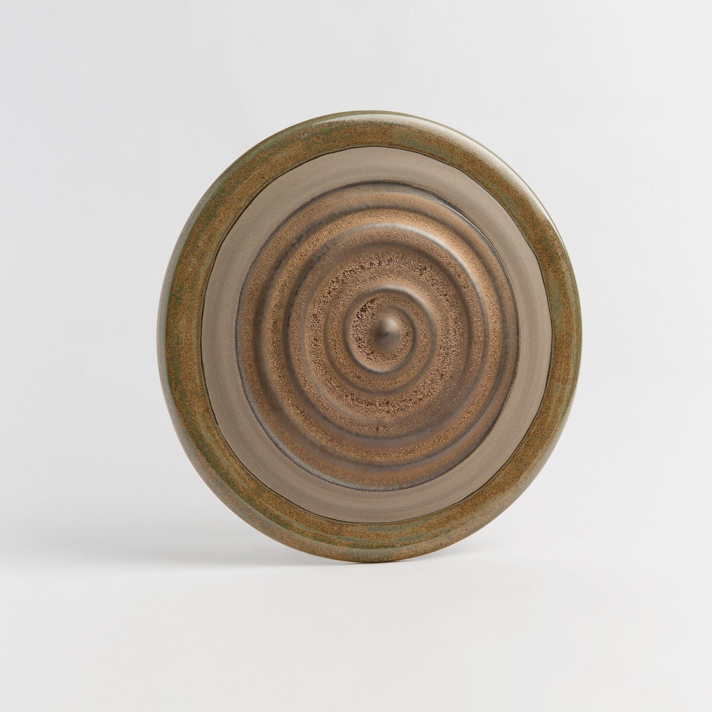 Handcrafted Ceramic Art Plate Elegant Artisan Pottery for Decorative Wall Decor wall art