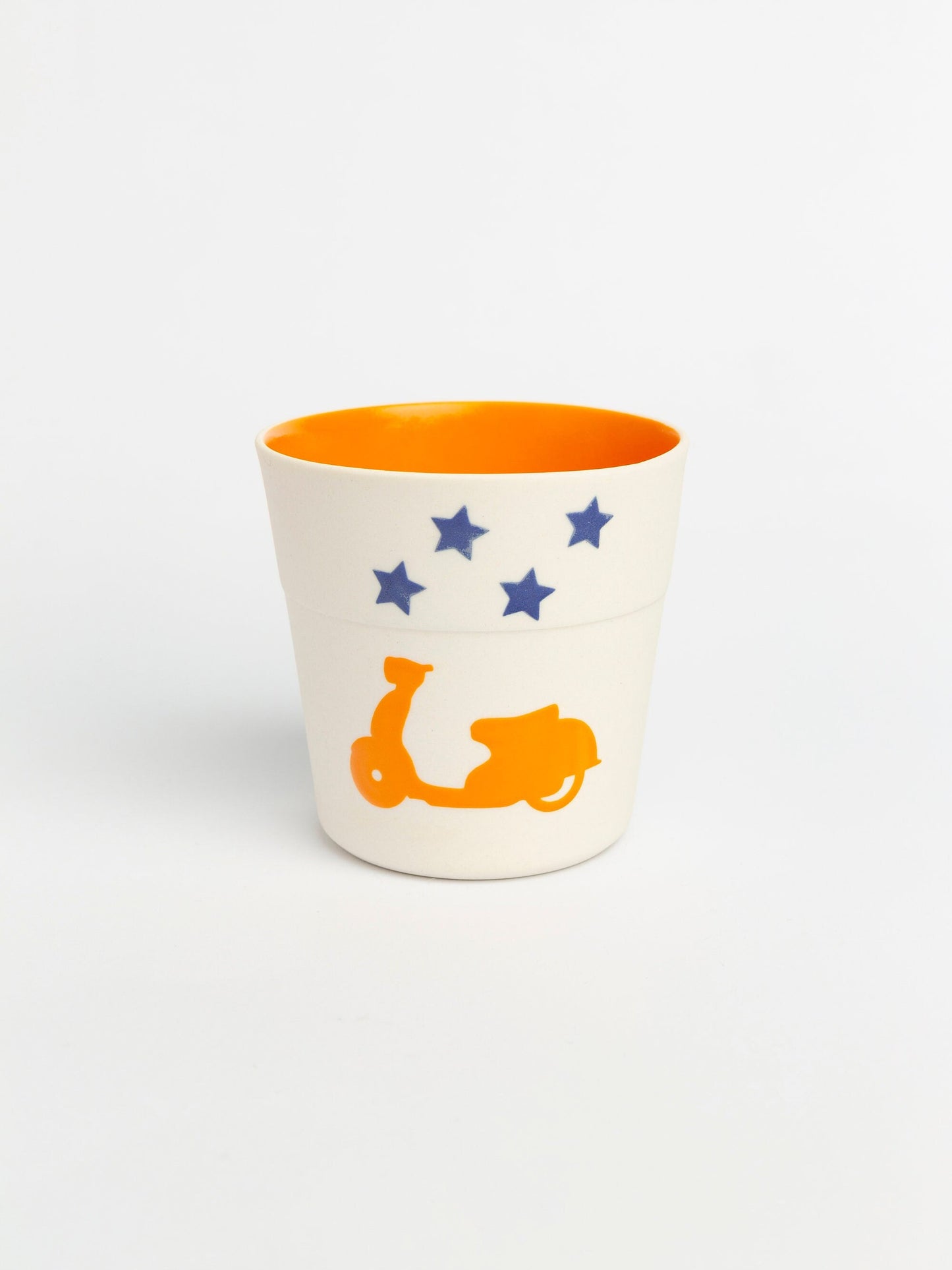 Handmade Porcelain Cup Hand Painted Motorcycle Cup Bike Lovers Gift Coffee lovers gift