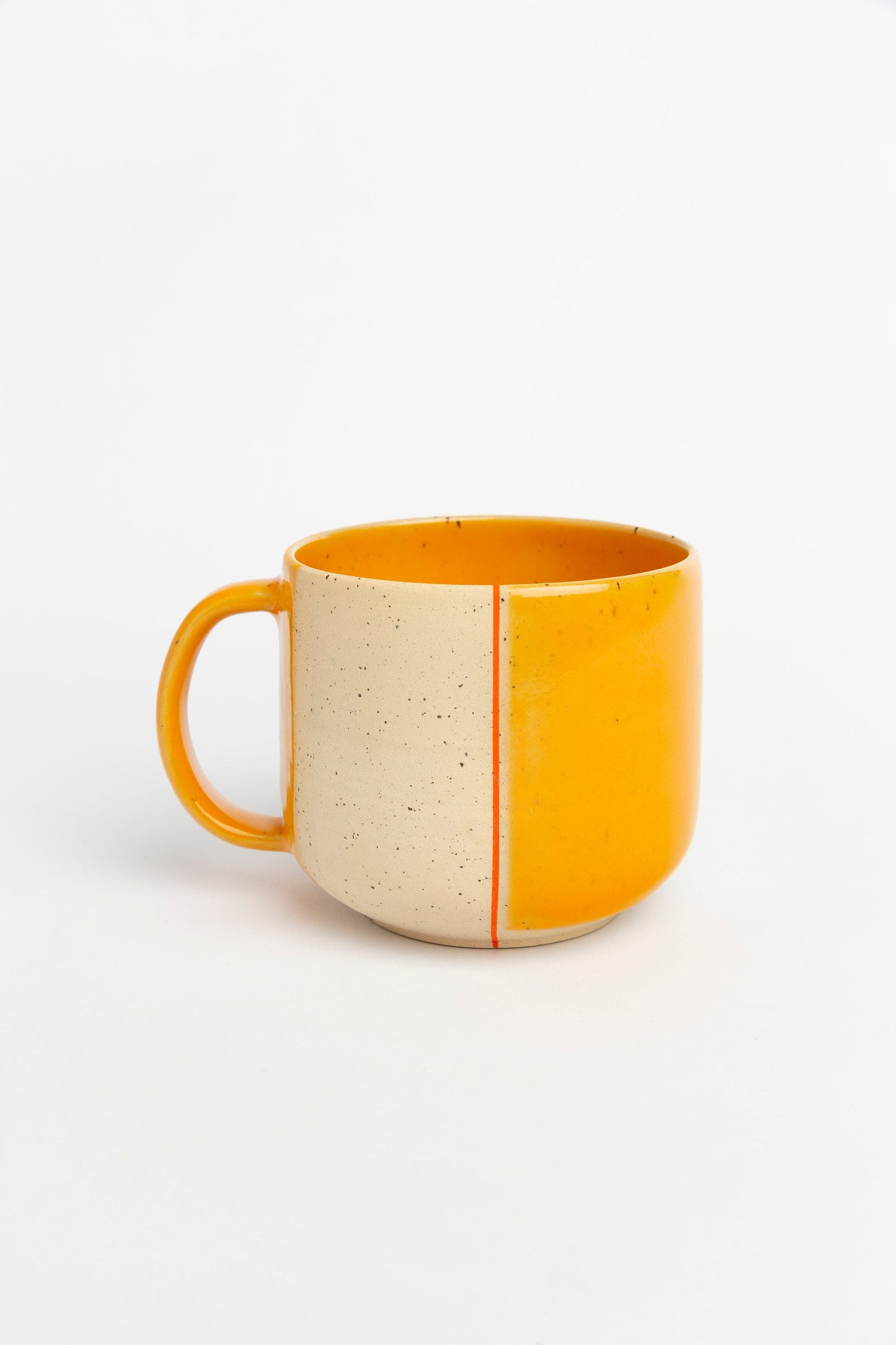 Handmade Large Pottery Mug - Unique Stoneware Coffee Cup, Perfect for Tea or Coffee Lovers, Artisan Ceramic Gift with Rustic Design
