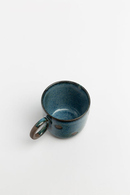 Handmade Pottery Espresso Cup Artisan Ceramic Cup for Art Lovers Unique Handcrafted Coffee Mug Perfect Gift for Espresso Enthusiasts