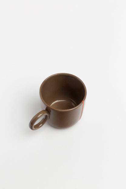 Rustic Pottery Espresso Cup, Artisan Ceramic Cup for Art Lovers, Handcrafted Coffee Mug, Unique Gift for Espresso Enthusiasts