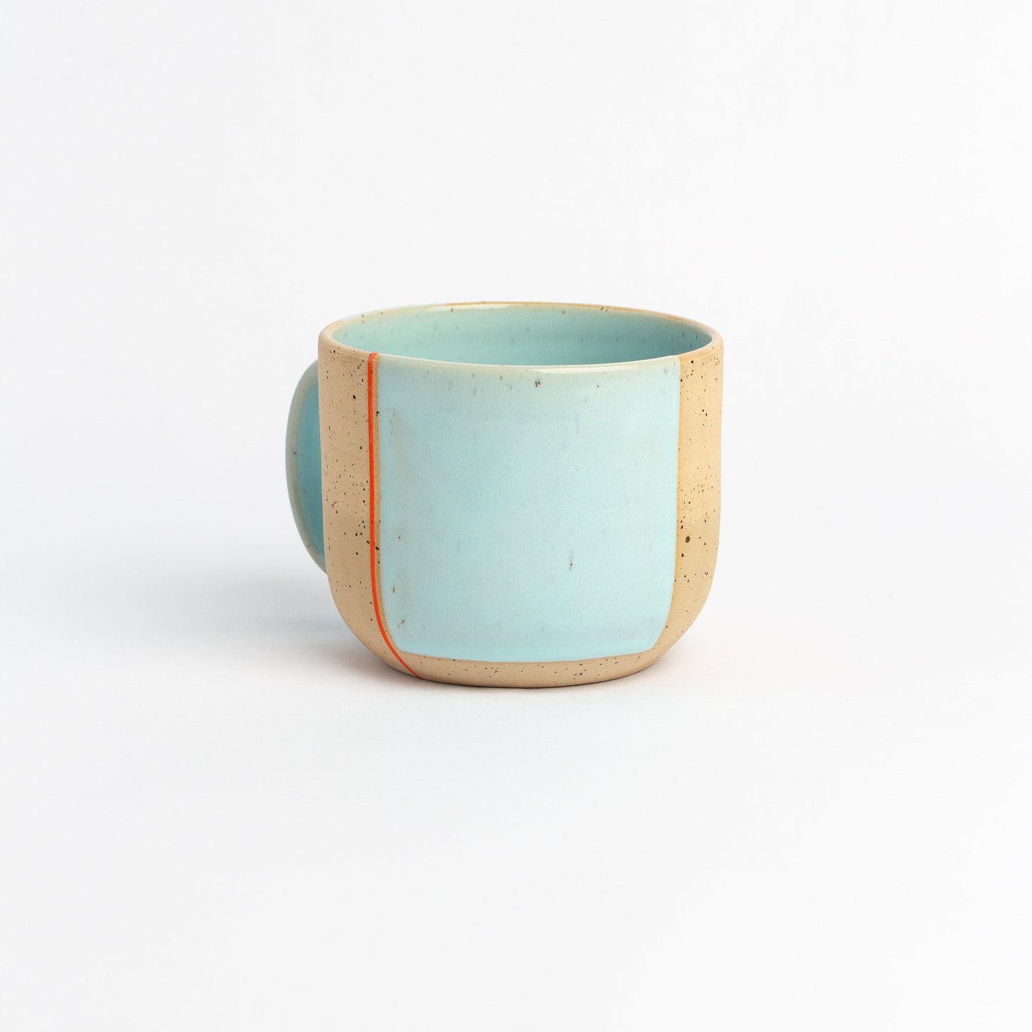 Large Handmade Pottery Mug 18oz Big Pottery Cup Baby Blue Stoneware Mug Perfect for Coffee or Tea Unique Artisan Gift for Drinkware Lovers