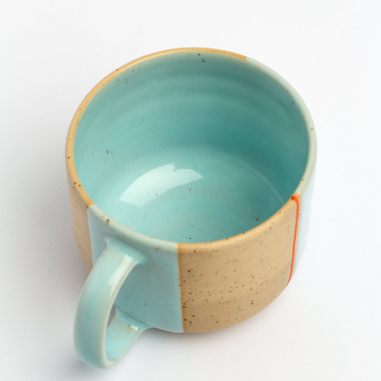 Large Handmade Pottery Mug 18oz Big Pottery Cup Baby Blue Stoneware Mug Perfect for Coffee or Tea Unique Artisan Gift for Drinkware Lovers