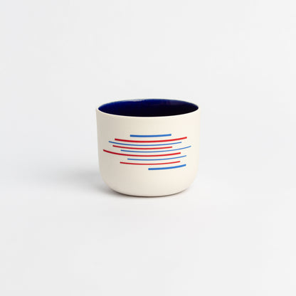 Artistic Porcelain Cup - Handmade Ceramic Mug, Cute Tea Cup, Unique Coffee Cup Gift for Artists and Creative Souls, Artisan Drinkware