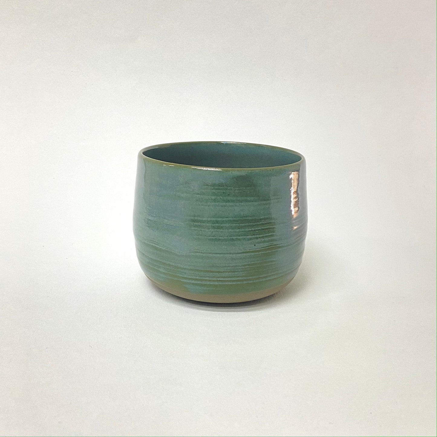 Rustic Stoneware Cup Handmade Pottery Mug with Pastel Green Color Artisan Ceramic Drinkware Perfect for Coffee Tea Unique Gift Idea