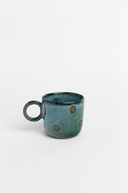 Handmade Pottery Espresso Cup Artisan Ceramic Cup for Art Lovers Unique Handcrafted Coffee Mug Perfect Gift for Espresso Enthusiasts