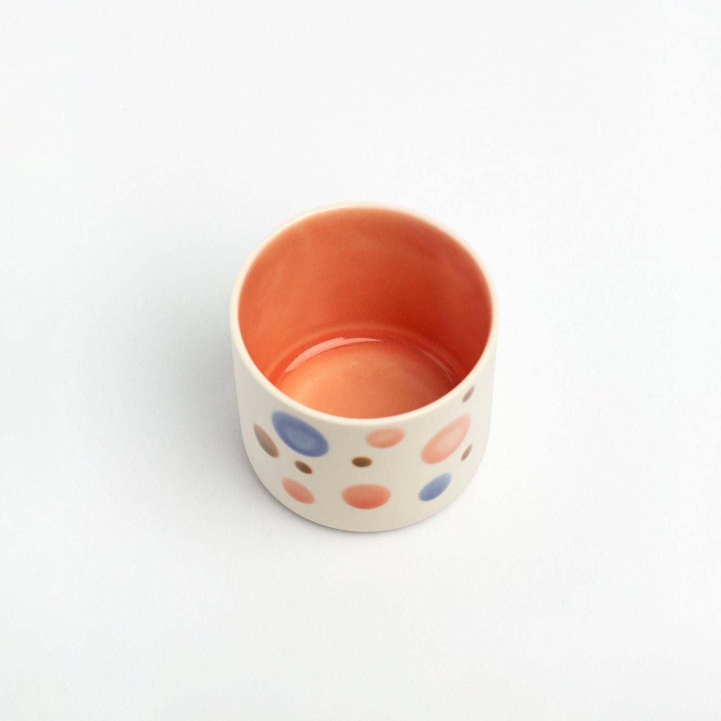 Handmade Porcelain Espresso Cup Minimalist Hand-Painted Cute Cup Perfect Artisan Coffee Mug Unique Gift for Espresso Lovers