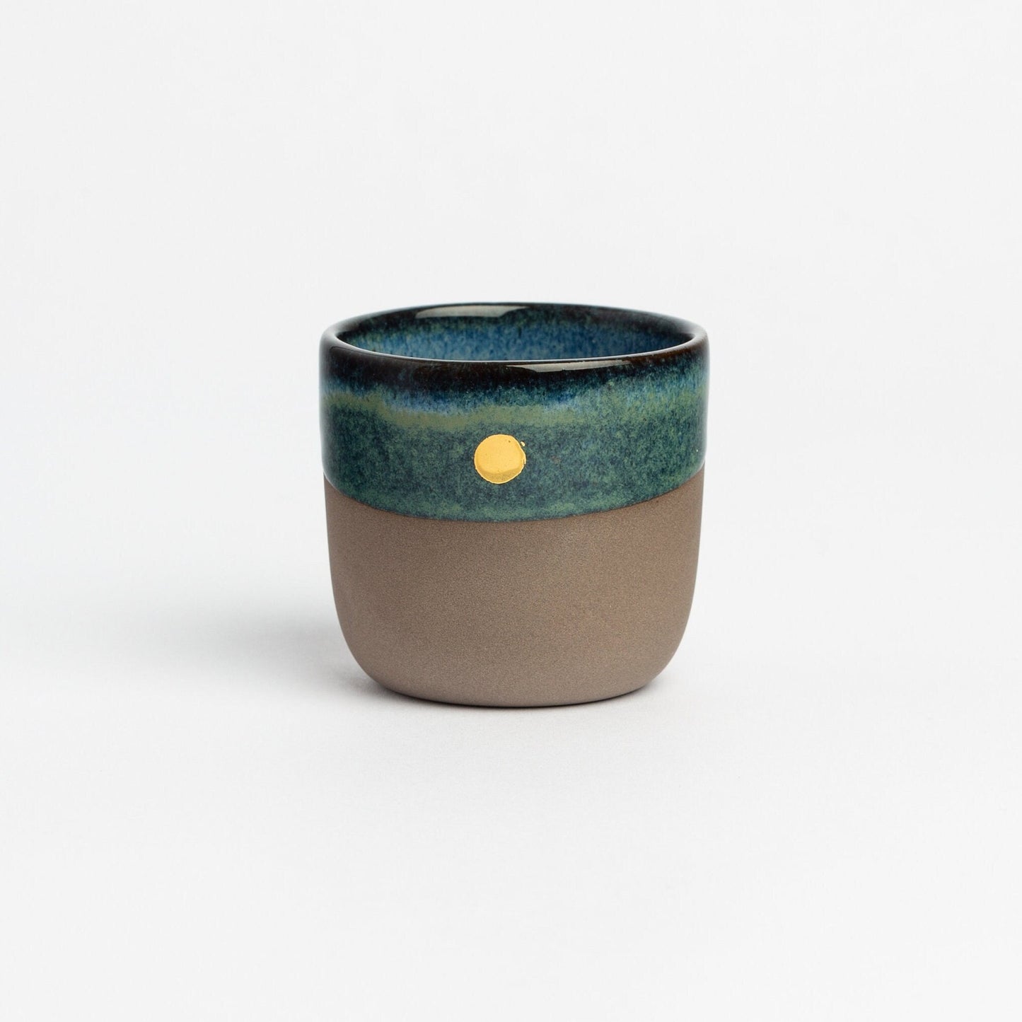 Handmade Stoneware Pottery Espresso Cup, Rustic Ceramic Coffee Mug, Artisan Pottery Cup for Espresso Lovers Gift for Coffee Enthusiasts