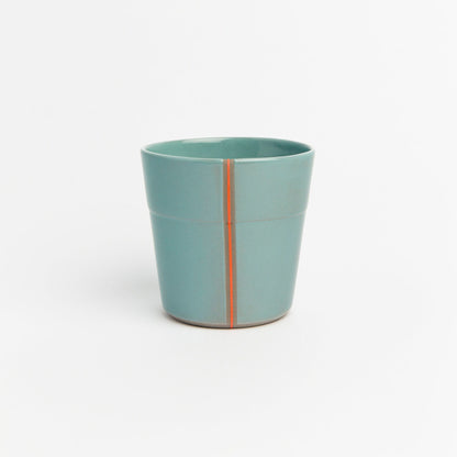 Handcrafted Ceramic Mug Minimalist Artisan Pottery Tumbler Stoneware Mug Without Handle for a Unique Elegant Design