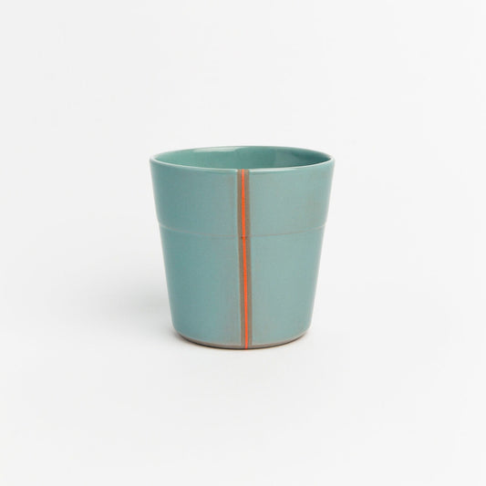 Handcrafted Ceramic Mug Minimalist Artisan Pottery Tumbler Stoneware Mug Without Handle for a Unique Elegant Design