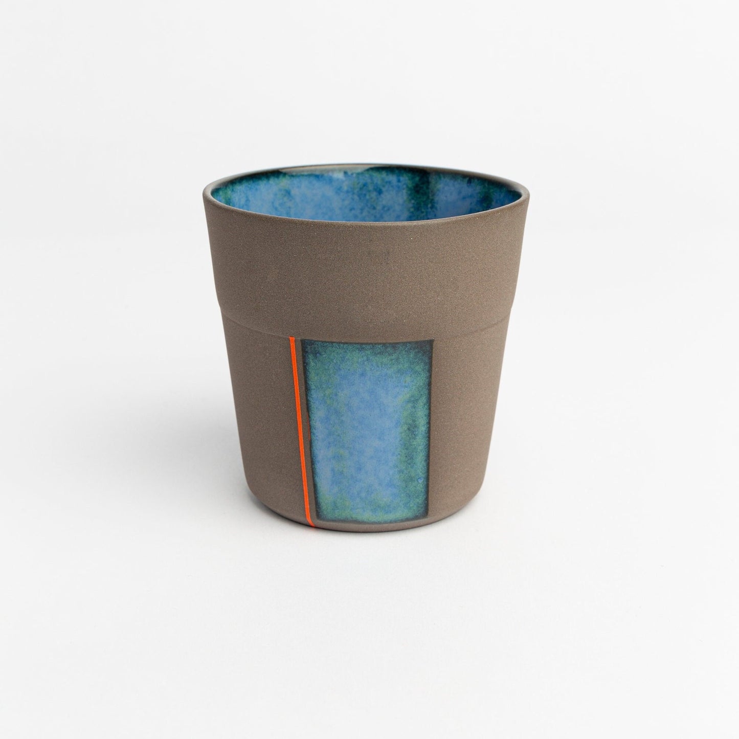 Handmade Espresso Size Stoneware Cup Ceramic Coffee Mug Artisan Tea Cup Unique Pottery Handcrafted Artisan Stoneware Gift