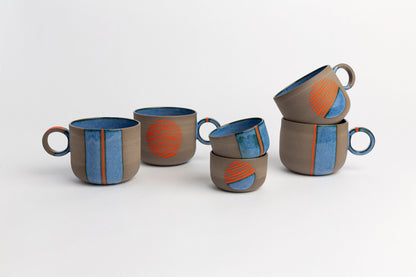 Stoneware coffee mug handmade pottery mug tea mug handmade gift Coffee Handcrafted  Rustic Ceramic Mug  Pottery Tea Cup Unique Artisan Gift