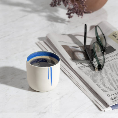 Porcelain Espresso Cup Minimalist Porcelain Cup Coffee lovers gift housewarming gift New job gift Gift for her gift for him