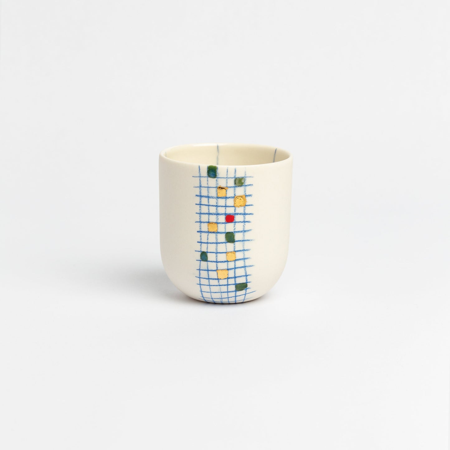 Custom Hand Painted Cup Unique Minimal Design cup no handle gift for boyfriend girlfriend mom dad