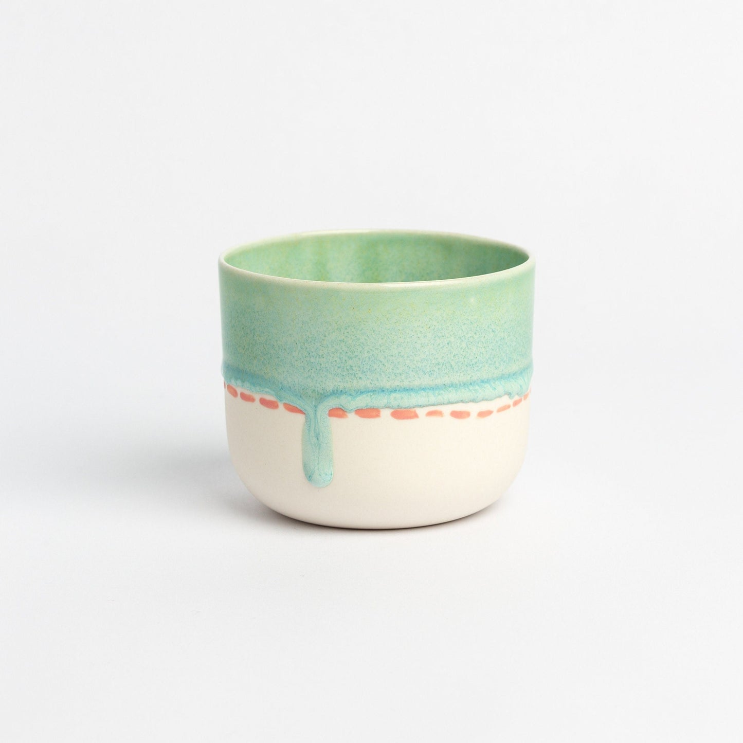 Handmade Minimalist Porcelain Cup Perfect for Tea or Coffee Elegant Design with Optional Small Bowl for Modern Kitchens and Thoughtful Gifts