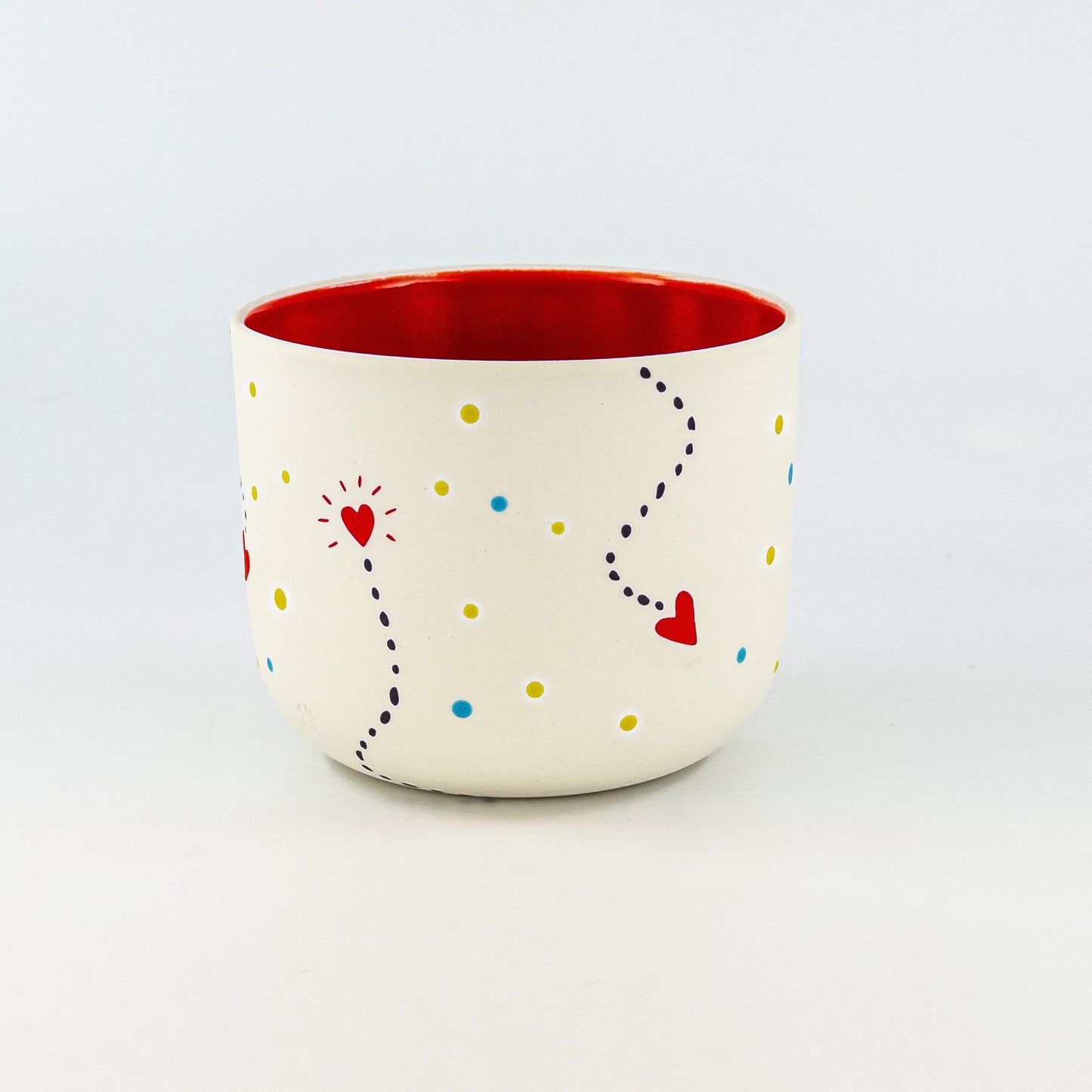 Handmade Ceramic Mug for Mom Unique Pottery Coffee Cup Personalized Gift for Mother's Day Thoughtful Handmade Drinkware
