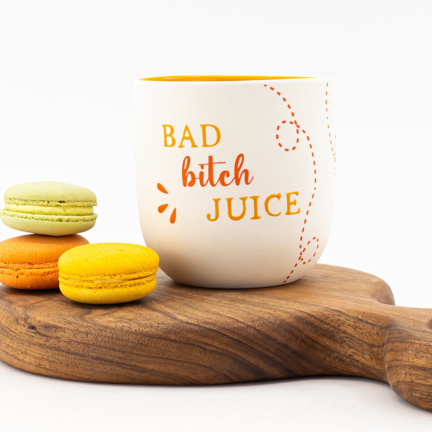 Hand Painted Porcelain Mug Funny Hand Drawn Cup One of a Kind Best Friend Gift Handmade Porcelain Cup for Coffee Lover